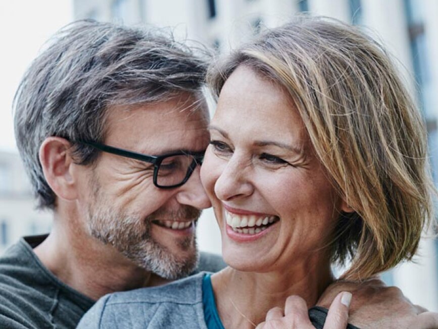 Mature couple